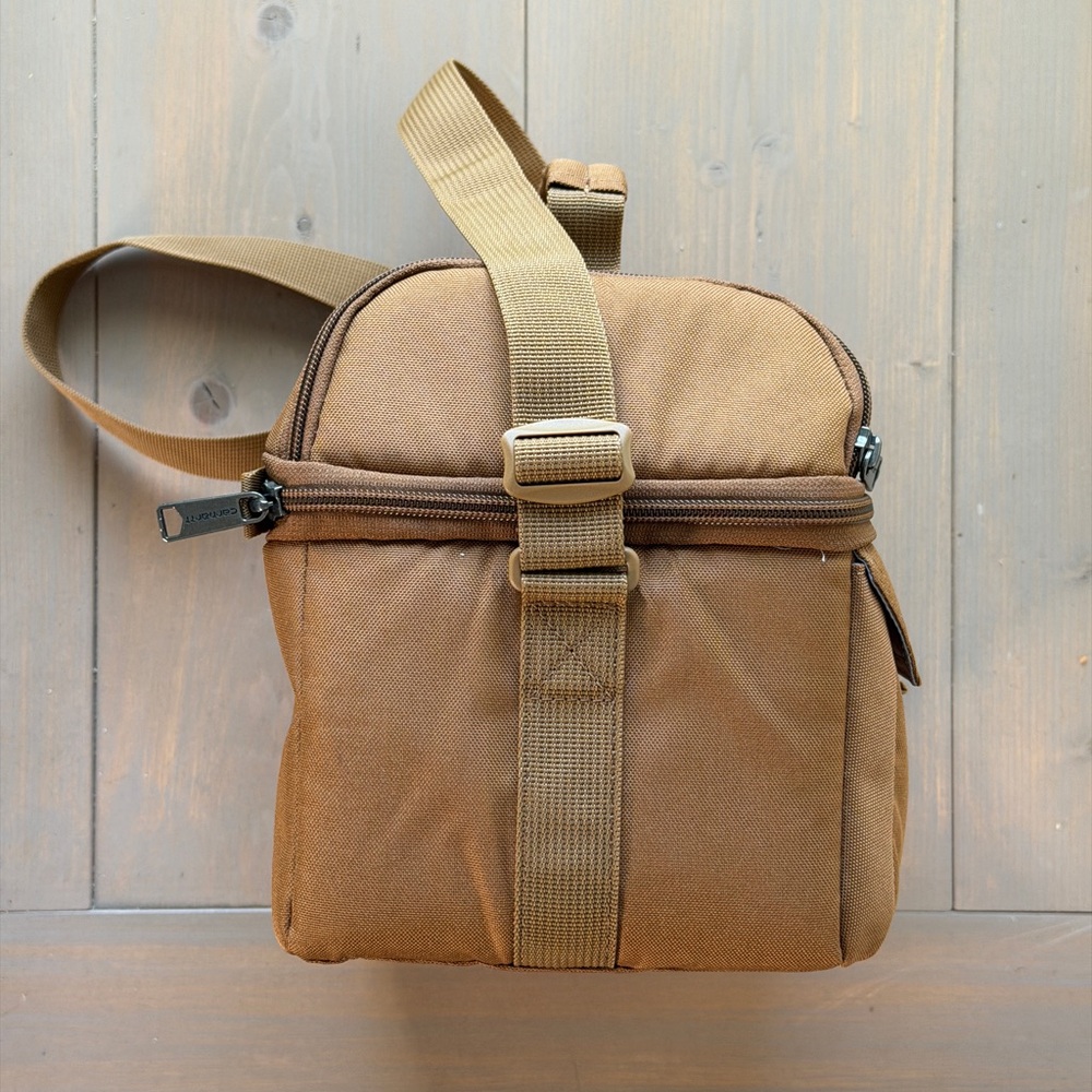 Carhartt 12 Can Two Compartment Lunch Box Durable, Fully-Insulated Lunch Bag - Picture 3 of 12